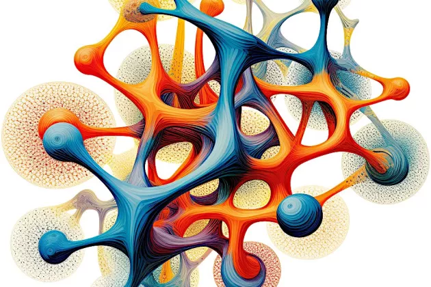 complex_net_shape_960.jpg Complex network shape. AI generated.