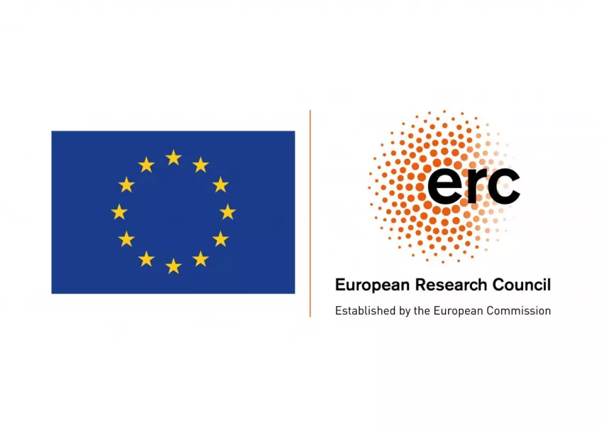 Logotype of the European Research Council.